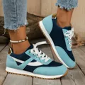 2024womens Spring New Fashion Sneakers con zeppa con suola spessa stringate per scarpe vulcanizzate