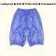 Couche-culotte en plastique étanche pour adulte short en PVC couvre-culotte doux imperméable