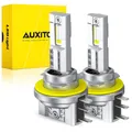 AUXITO-Ampoules de sauna à LED H15 Canbus 6500K blanc 30000LM feux de route DRL de voiture lampe