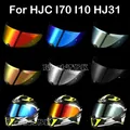 Casque visière pour HJC i70 i10 HJ-31 Hurcyle casque pare-soleil lentille lunettes Cascos Moto