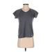 Wilson Active T-Shirt: Gray Activewear - Women's Size Small