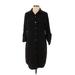 The Limited Casual Dress - Shirtdress: Black Dresses - Women's Size 4