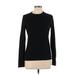 J.Crew Factory Store Cashmere Pullover Sweater: Black Sweaters & Sweatshirts - Women's Size Large