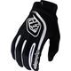 Troy Lee Designs GP Pro Solid Motocross Gloves, black-white, Size M