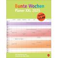 Bunte Wochen Planer XXL 2025 - Heye / Heye Kalender
