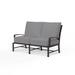 Sol 72 Outdoor™ Mulcahey 51" Wide Outdoor Loveseat w/ Sunbrella Cushions Metal/Sunbrella® Fabric Included | Wayfair