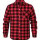 Plus Size Men's Casual Long Sleeve Button Down Shirt Fashion Classic Buffalo Plaid Flannel Top