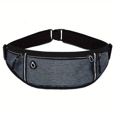 TEMU Running Phone Bag, Sports Waist Bag, Men's And Women' Small Bag, Outdoor Morning Running Equipment, Lightweight Waist Belt Bag Image