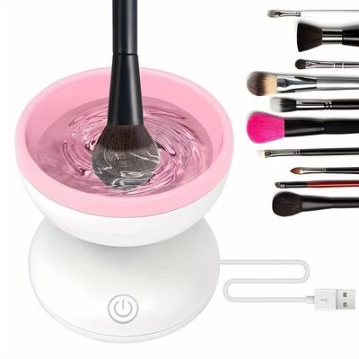 Automatic Makeup Brush Cleaner: Quickly & Easily Clean & Dry Your Brushes In Minutes!