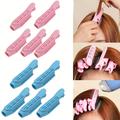 5pcs Natural Fluffy Volumizing Hair Root Clips, Self-grip Hair Styling Tool For Instant Bangs, Diy Hair Rollers