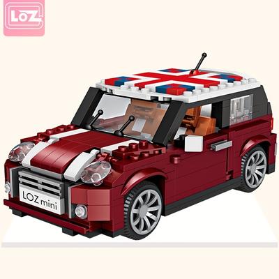 Build Your Own Mini Cooper Car With Loz Small Particle Building Blocks!