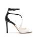 Azia 95mm Leather Sandals - White - Jimmy Choo Heels