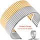 Metal Elastic Watch Strap 12mm 14mm 16mm 18mm 20mm, Stretch Expansion Stainless Steel Watch Band, Men Women Wristband Accessories