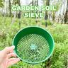 1 Piece Garden Sieve Garden Sifter Gardening Seedling Tool For Garden Sand Soil Compost Stone Home Planting Green