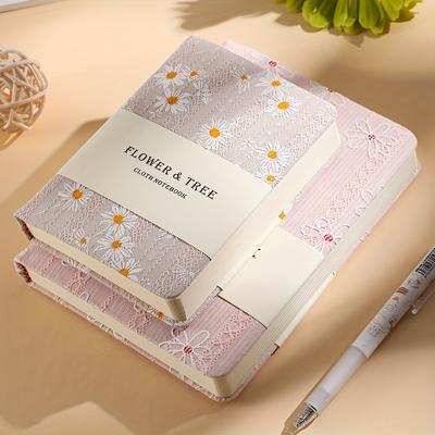 Simple Hand Ledger Notebook High-value Exquisite Cute Fabric Book Small Book Pocket Book Cotton Cloth