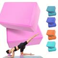 1pc Soft Non-slip Yoga Block, Eva Lightweight Odor Resistant Fitness Brick, For Pilates, Meditation, Bodystretching