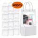 10/20/40pcs, Reusable Clear Pvc Gift Bags With Handles, Perfect For Bachelorettes, Bridesmaids, Weddings, Back To School, Christmas, And More, Shopping Bag, Party Bag, Wedding Birthday Party Gift Bag