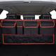 Plus Size Universal Auto Car/ Suv Organizer Trunk Back Seat Storage Bag Suv Car Rear Multifunctional Storage Net Pocket Car Interior Supplies