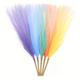 "3pcs Faux Pampas Grass Small, 16.9"" Artificial Pampas Grass Fluffy Pompous Grass Flower Arrangement And Vase Filler For Boho Home Wedding Decoration"