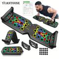 Push Up Board, Multi-functional Home Workout Equipment, Push Up Bar, Chest Muscle Exercise Device, Strength Training Tool For Men & Women