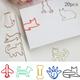 20pcs Cat-shaped Paper Clips - Perfect Bookmarks & Memo Clips For School & Office Supplies