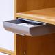 1pc Private Drawer, Under Desk Drawer, Self Adhesive Pen Pencil Tray, Hidden Under Table Storage Box, Sliding Compartment Organizer For Home Office School Study Room Desk Storage Organization