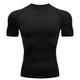 Quick-drying Men's Base Layer Top For Outdoor Training - High Stretch & Breathable