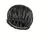 Breathable Silky Bonnet For Women Hair Care, Reusable Silky Hair Wrap For Sleeping With Elastic Stay On Head, Solid Color Shower Cap Sleep Cap - Bathroom Accessories