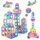 Magnetic Building Blocks Set, Stem Toys Girls Boys, Magnetic Tiles, Educational Magnet Toys Building Blocks For Kids Gift, Halloween/thanksgiving Day/christmas Gift