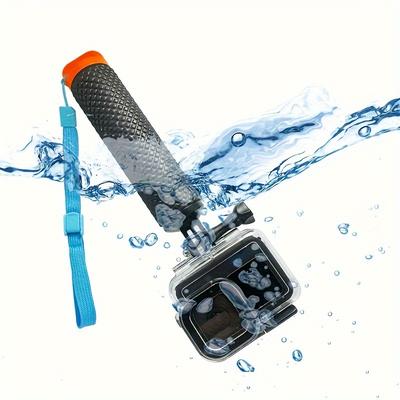 Action Camera Water Floating Hand Grip For Hero 12 11 10 9 8 7 6 5 Forf Yi Sj4000 Dji Osmo Float Handle Mount Outdoor Water Sports Accessories