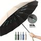 32 Ribs Large Automatic Umbrella, Portable Windproof Business Folding Umbrellas, Rain Or Shine Dual-use Umbrella