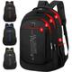 Casual Backpack, Men's Simple Shoulder Bag, Men's Large Capacity Middle School Student Backpack, Computer Travel Bag