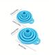 1pc/1 Set, Silicone Funnel, Foldable Multi-caliber, Suitable For Kitchen Supplies, Oil Honey Funnel, Kitchen Utensils