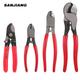 1pc Insulated Cable Cutter, Wire Stripper, Electrician Shears Pliers Scissors, Manual Cutting Tools, 6 Inch Stranding Pliers