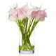 10pcs, Artificial Flowers Calla Lily Bouquet Wedding Real Touch Artificial Bridal Bouquet Lily Bouquet For Home Party Decoration