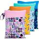 9.84*13.78inch Waterproof Multicolor Reusable Nappies Bag, Wet Dry Mammy Bag With Double Pocket Cloth Handle Wetbag
