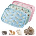 Breathable Small Animal Bed - Soft Cushion For Guinea Pigs, Chinchillas, Rats, And Rabbits - Thick And Cool Mat For Nesting And Resting