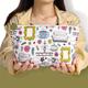 Tv Show Merchandise Canvas Zipper Pouch Travel Bag Toiletry Make-up Case For Friends Fans Women Storage Friend Birthday Gifts