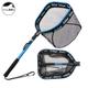 Yvleen Floating Fishing Net - Folding Fishing Landing Net With Rubber Coating Mesh For Easy Fish Catch And Release, Fishing Net For Freshwater And Saltwater