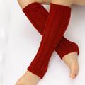 Women's Leg Warmers Winter Warm Short Boot Cuffs Crochet Knitted Boots Socks