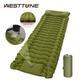 Outdoor Thicken Camping Mattress Ultralight Inflatable Sleeping Pad With Built-in Pillow & Pump Air Mat For Hiking Backpacking