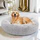 Plush Dog Kennel, Comfortable Circular Soft Dog Cushion Sofa Bed, Warm And Calm Donut Hugging Dog Bed, Recommended To Buy 1 Size Larger When Approaching The Upper Limit