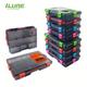 1pc Waterproof Durable Fishing Tackle Box, Plastic Fishing Accessories Storage Case For Lures, Hooks, And Tools