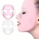 1pcs Silicone Face Mask, Moisturizing Facial Mask Cover, block Evaporation, Beauty Face Tool, Reusable