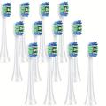 Toothbrush Heads For Sonicare Replacement Brush Heads Protective Cover Soft Dupont Bristles Electric Toothbrush Replacement Heads For Oral Health For