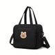 Cute Diaper Bag, Shoulder Bag, Portable Mommy Bag, Multifunctional Storage Bag, Lightweight Mommy Bag