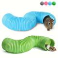 1pc Foldable Exercising Tunnel Small Pet Tunnels Telescopic Pipe Ferret Supplies Hamster Toys