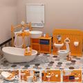 1 Set Of Doll House Accessories Children's Toys Simulation Dollhouse Furniture