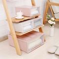 1pc Desktop Organizer Storage Box File Box, Drawer Organizer Stationery Box, Stackable Plastic Cabinet, Organize Closet Organizer Home Storage, Quilt Clothes Jewelry Storage Organizer Storage Box