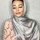Satin Crinkle Hijab Solid Color Scarf Casual Elegant Turban Large Shawl Windproof Head Wraps Bandana Women Headscarves